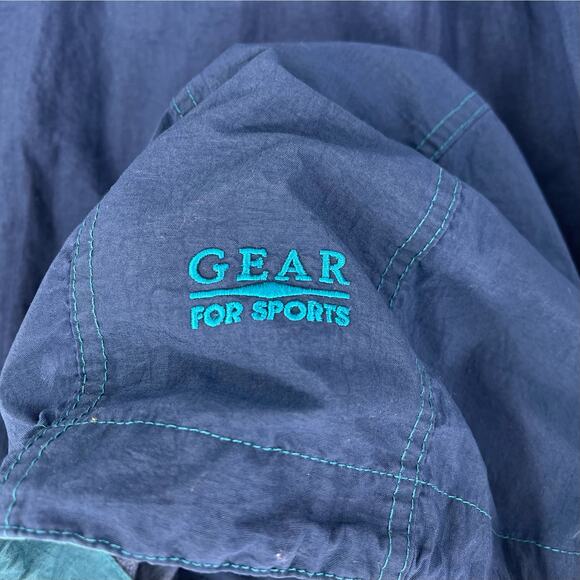 Vintage Gear For Sports Yellowstone Park Embroidered Windbreaker Jacket Small - Picture 4 of 7